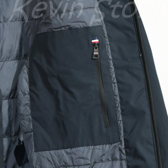 Blue- Tommy Hilfiger Men's Performance Jacket - Picture 8 of 8